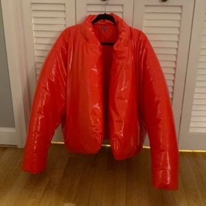 Yzy Gap Round Jacket Red Medium